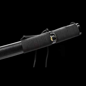 Tactical Black Samurai Sword(DC53 CARBON STEEL)
