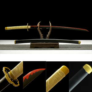 Demon Slayer - Yoriichi Tsugikuni(1095 CARBON STEEL)